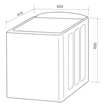 Load image into Gallery viewer, Artusi ATT10W 10Kg Twin Tube Washing Machine - Stove Doctor