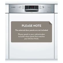 Load image into Gallery viewer, Bosch SMI66JS01A Serie 6 Semi-Integrated Dishwasher - Stove Doctor