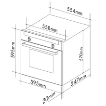 Load image into Gallery viewer, Artusi CAO610BP 60cm Pyrolytic Single Oven - Stove Doctor