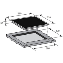 Load image into Gallery viewer, Arc ACK60 60cm Ceramic Cooktop