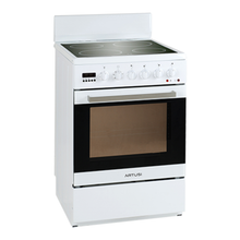Load image into Gallery viewer, Artusi AFC547W 54cm Vulcan Series Freestanding White Electric Stove