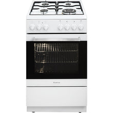 Load image into Gallery viewer, Artusi AFGG54W 54cm Freestanding White Gas Stove - Stove Doctor