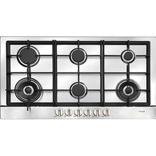 Load image into Gallery viewer, Artusi AGH90XFFD 90cm Stainless Steel Gas Cooktop