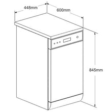 Load image into Gallery viewer, Artusi ADW4500X 45cm Freestanding Dishwasher
