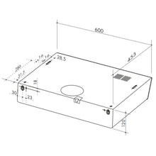 Load image into Gallery viewer, Artusi AFR60S 60cm Fixed Silver Glass Ranegood