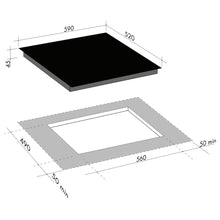 Load image into Gallery viewer, Artusi AID61 60cm Induction Cooktop