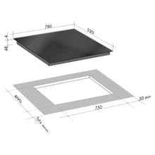 Load image into Gallery viewer, Artusi AID784 78cm Induction Cooktop