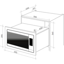 Load image into Gallery viewer, Artusi AMO31TK 31L Microwave Oven 900W