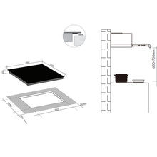 Load image into Gallery viewer, Artusi CACC604 60cm Ceramic Knob Control Cooktop
