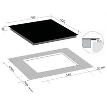 Load image into Gallery viewer, Artusi CACC704 70cm Electric Ceramic Cooktop