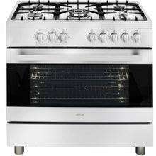 Load image into Gallery viewer, Artusi CAFG90X 90cm Freestanding Dual Fuel Stove