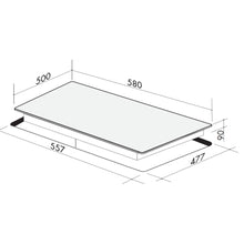 Load image into Gallery viewer, Artusi CAGH600CIX 60cm Stainless Steel Gas Cooktop