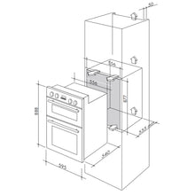 Load image into Gallery viewer, Artusi CAO888X1 Double Stainless Steel Oven