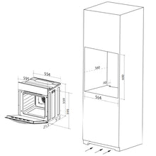 Load image into Gallery viewer, Artusi AO601B 60cm Single Black Oven
