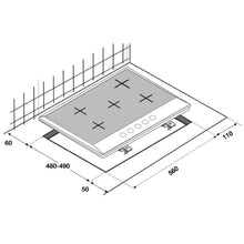 Load image into Gallery viewer, BEKO BCT75GX 75CM GAS COOKTOP