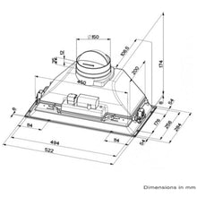 Load image into Gallery viewer, BEKO CCB5140XA 52CM Undermount Rangehood
