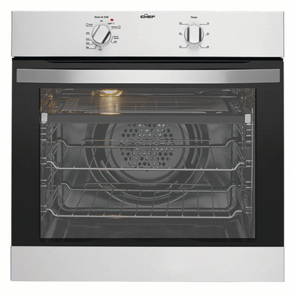 Chef CVE602SA 60cm Built-In Electric Oven - Stove Doctor
