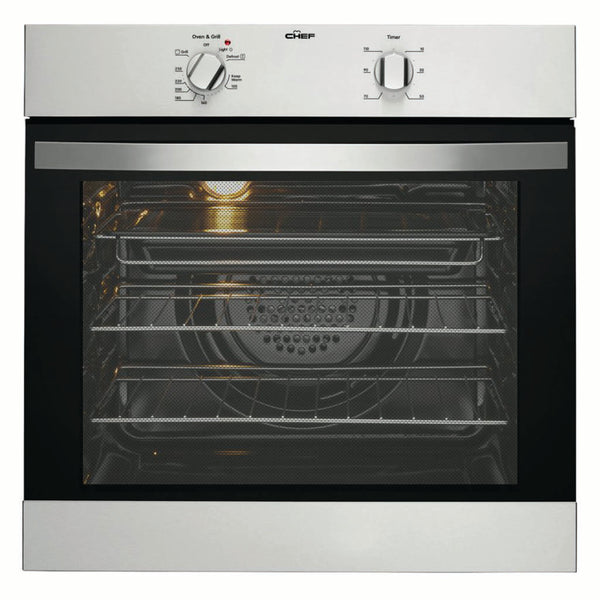 Chef CVE612SA 60cm Built-In Electric Oven - Stove Doctor