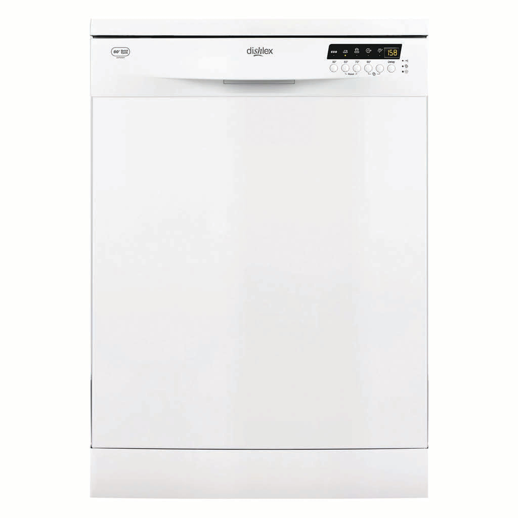 Dishlex DSF6206W Freestanding Dishwasher Stove Doctor
