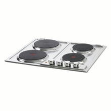 Load image into Gallery viewer, Delonghi DEH60SX1 60cm Electric Stainless Steel Cooktop - Stove Doctor