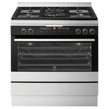 Load image into Gallery viewer, Electrolux EFEP915SB 90cm Dual Fuel Freestanding Stove