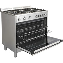 Load image into Gallery viewer, Euromaid EDF90S 90cm Dual Fuel Upright Cooker