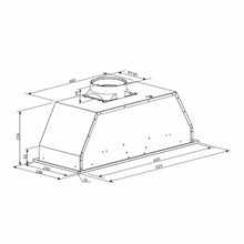 Load image into Gallery viewer, Euro EP52UMS 52cm Under Mount Rangehood