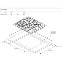 Load image into Gallery viewer, Electrolux EHG645SD 60cm Gas Cooktop