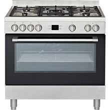 Load image into Gallery viewer, Euromaid PS90S 90cm Freestanding Dual Fuel Stove