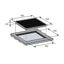 Load image into Gallery viewer, Euromaid CKS70 70cm Ceramic Electric Cooktop