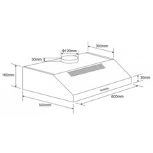 Load image into Gallery viewer, Euromaid R60FW Fixed White Rangehood