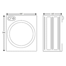 Load image into Gallery viewer, Omega 4.5kg Vented Dryer OCD45W