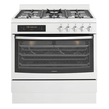 Load image into Gallery viewer, Westinghouse WFEP915SB Pyrolytic Freestanding Dual Fuel Oven/Stove - Stove Doctor
