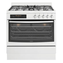 Load image into Gallery viewer, Westinghouse WFEP915SB Pyrolytic Freestanding Dual Fuel Oven/Stove - Stove Doctor