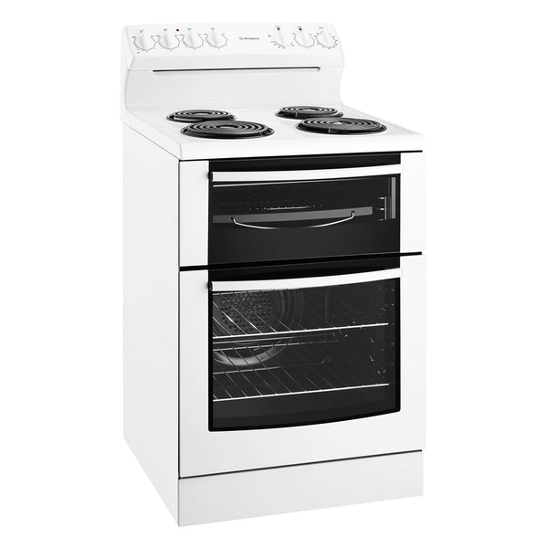 WESTINGHOUSE WLE625WA 60CM Freestanding Electric Oven/Stove - Stove Doctor