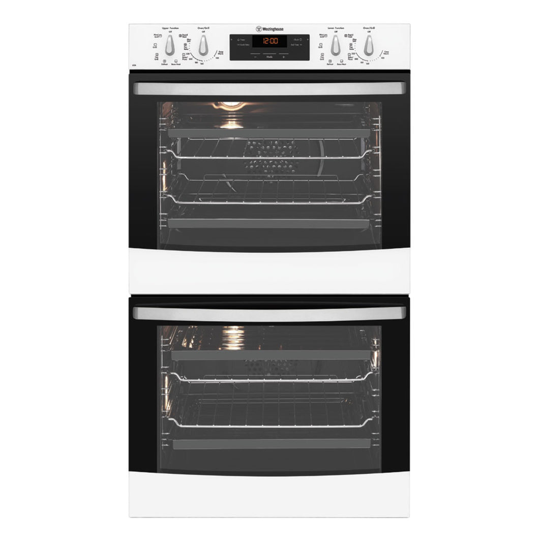 Westinghouse WVE636W 60CM Electric Built In Double Oven - Stove Doctor