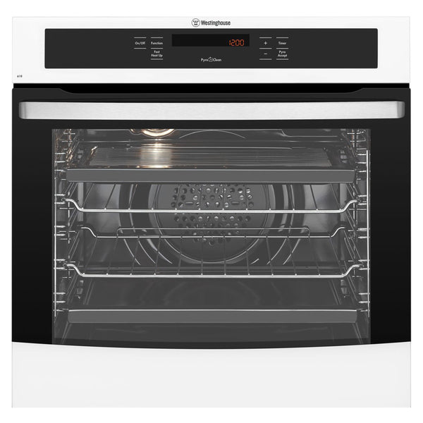 Westinghouse WVEP618W 60cm Electric Built In Pyrolytic Oven - Stove Doctor