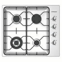 Load image into Gallery viewer, Westinghouse WHG643SA 60CM Stainless Steel Gas Cooktop