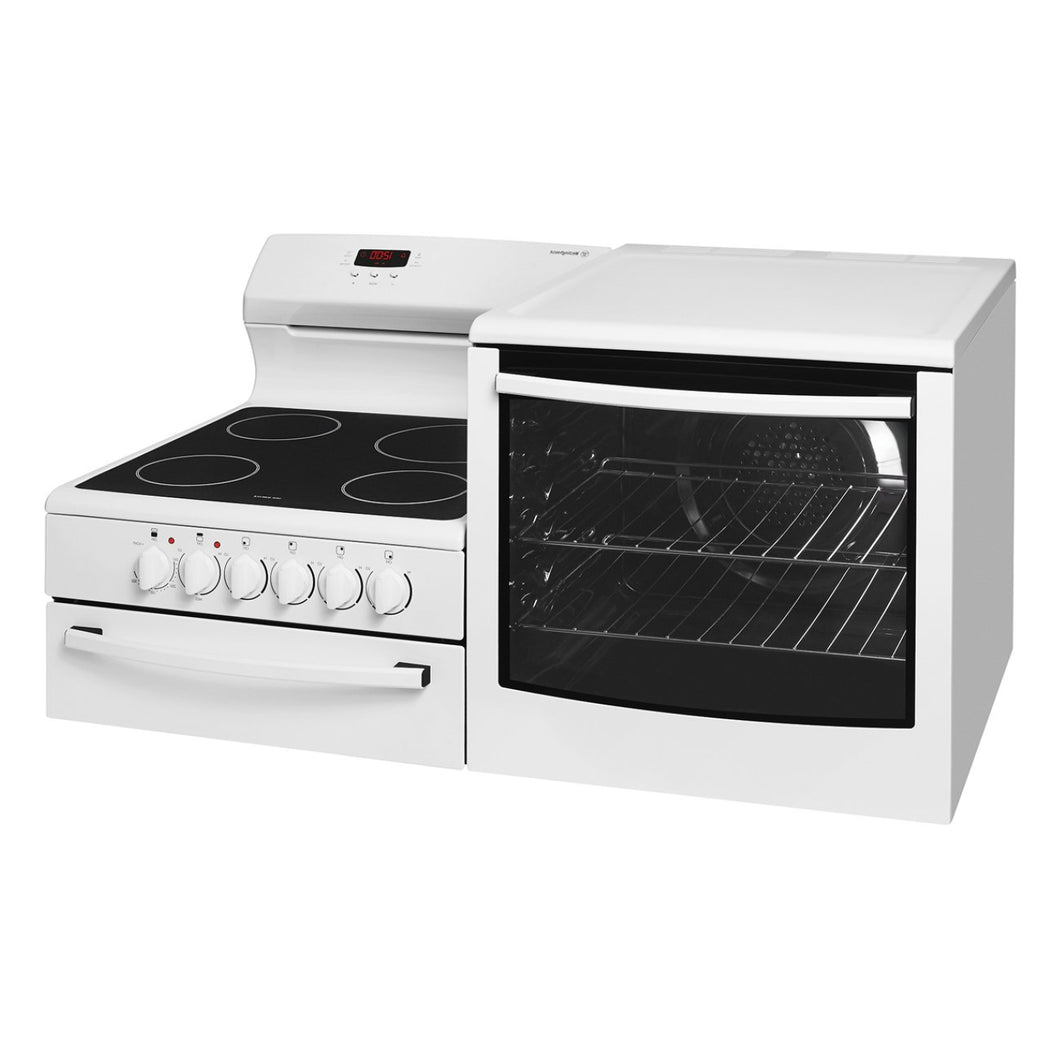 Westinghouse WDE147WA-R Elevated Freestanding Electric Oven/Stove
