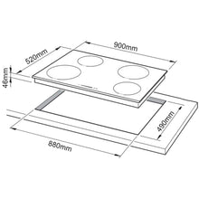Load image into Gallery viewer, Westinghouse WHC944BA 90cm Ceramic Cooktop