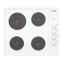 Load image into Gallery viewer, Westinghouse WHS642WA 60cm Electric Solid Hotplate Cooktop - Stove Doctor