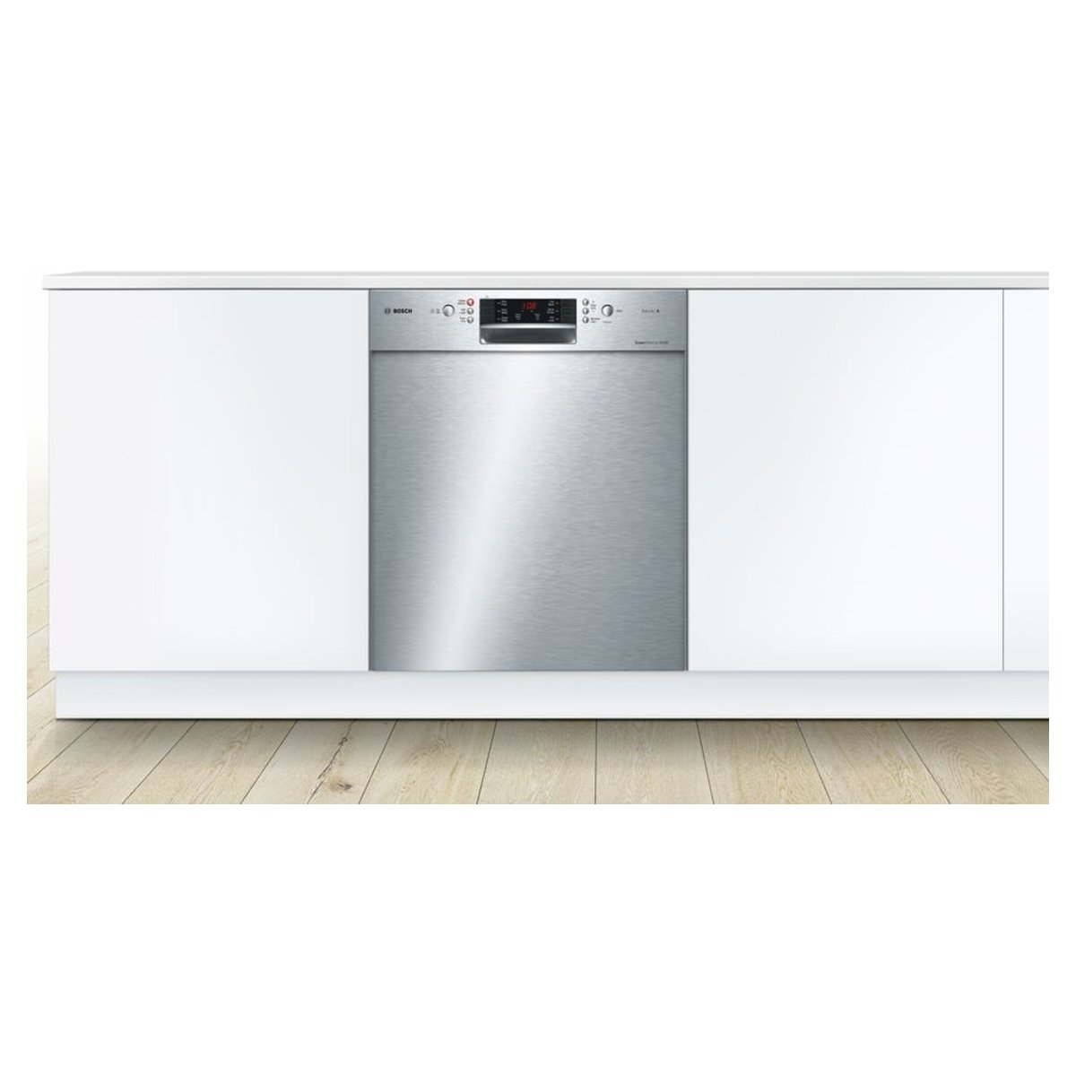 Bosch stainless steel under bench dishwasher smu46gs01a discount