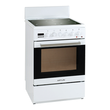 Load image into Gallery viewer, Artusi AFC547W 54cm Vulcan Series Freestanding White Electric Stove
