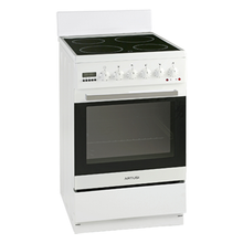 Load image into Gallery viewer, Artusi AFC607W 60cm Vulcan Series Freestanding White Electric Stove
