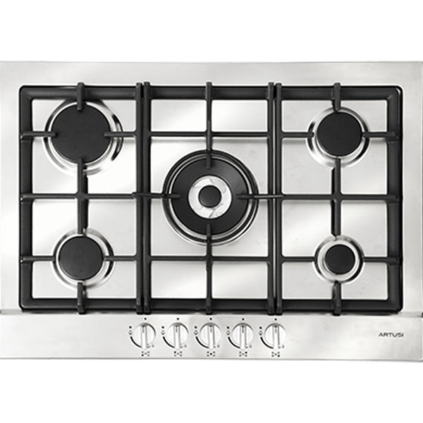 Artusi AGH70XFFD 70cm Stainless Steel Gas Cooktop