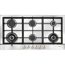 Load image into Gallery viewer, Artusi AGH90XFFD 90cm Stainless Steel Gas Cooktop
