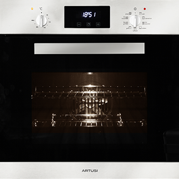 Artusi AO651X 60cm Single Stainless Steel Electric Oven
