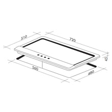 Load image into Gallery viewer, Artusi AGH70XFFD 70cm Stainless Steel Gas Cooktop
