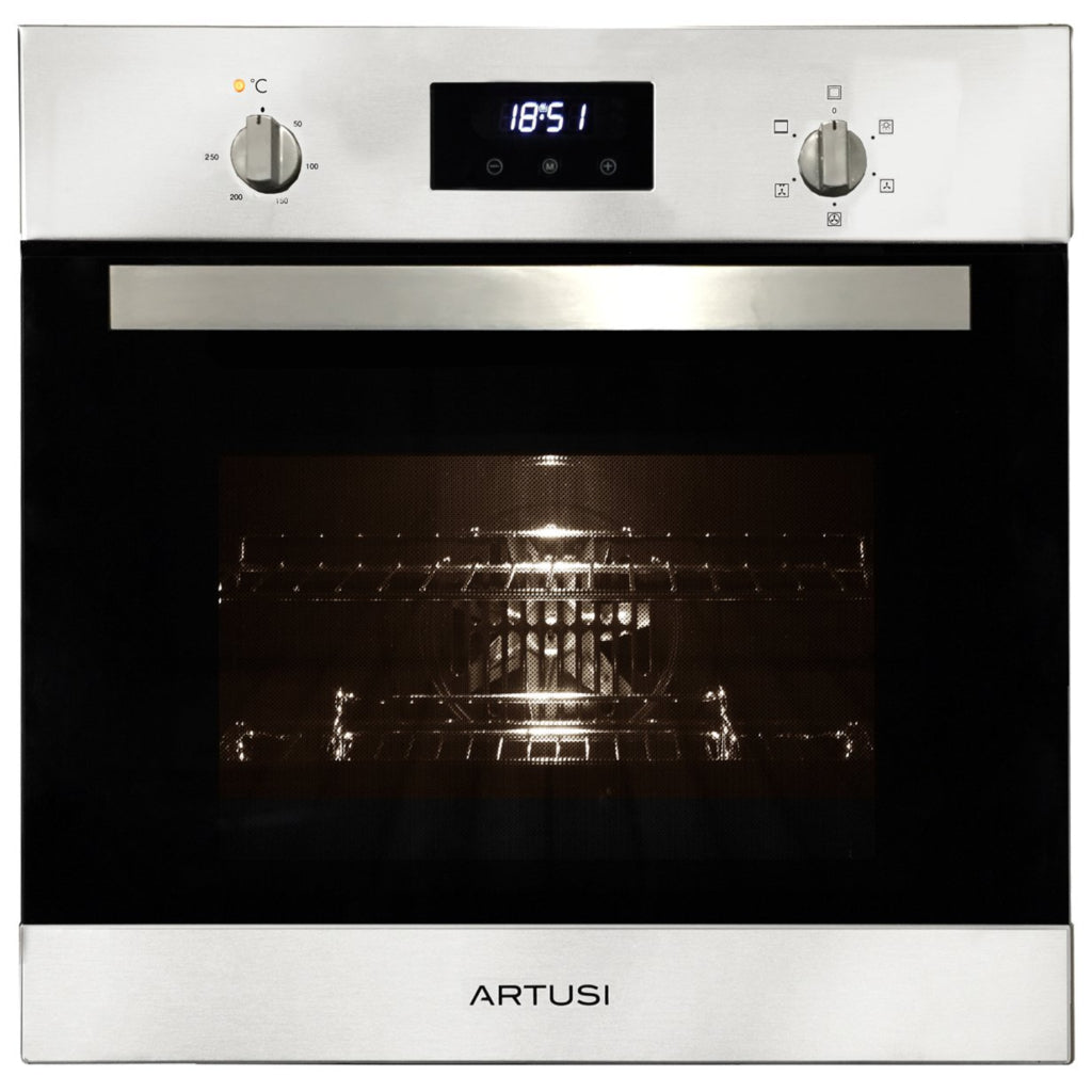 ARTUSI AO601X1 60cm Single Built In Electric Oven