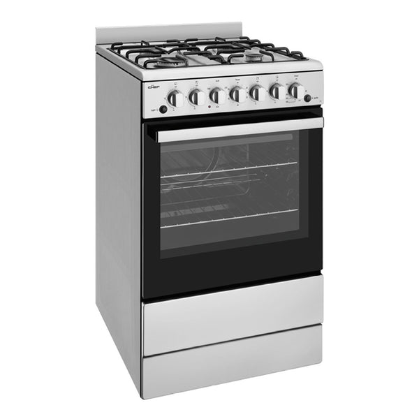 Chef CFG504SBNG 54cm Freestanding Natural Gas Stove - Stove Doctor